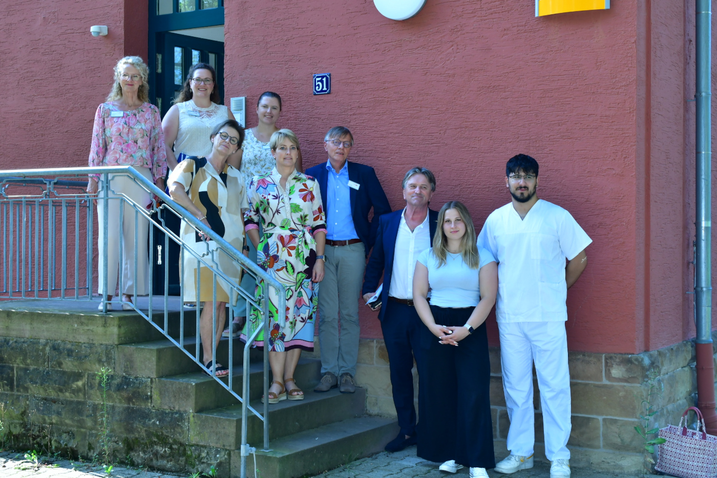 Manne Lucha im SkillsLab der Berufsfachschule für Pflege in Wiesloch. Foto: GRN